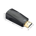 HDMI para VGA com adaptador de adaptador de áudio Compatível com computador